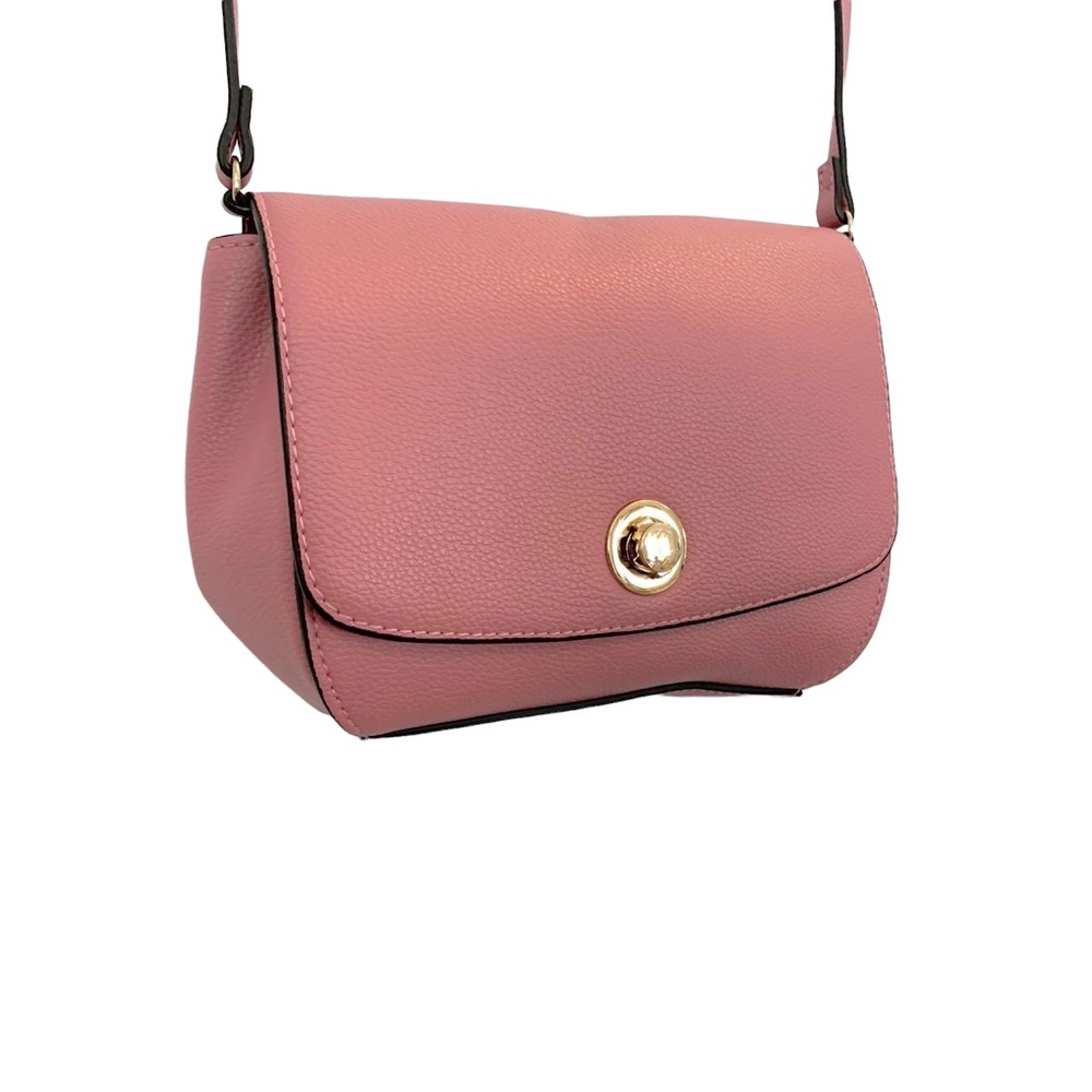 Dusty Rose Pink Crossbody Handbag